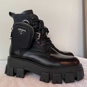 PRADA Combat Boot